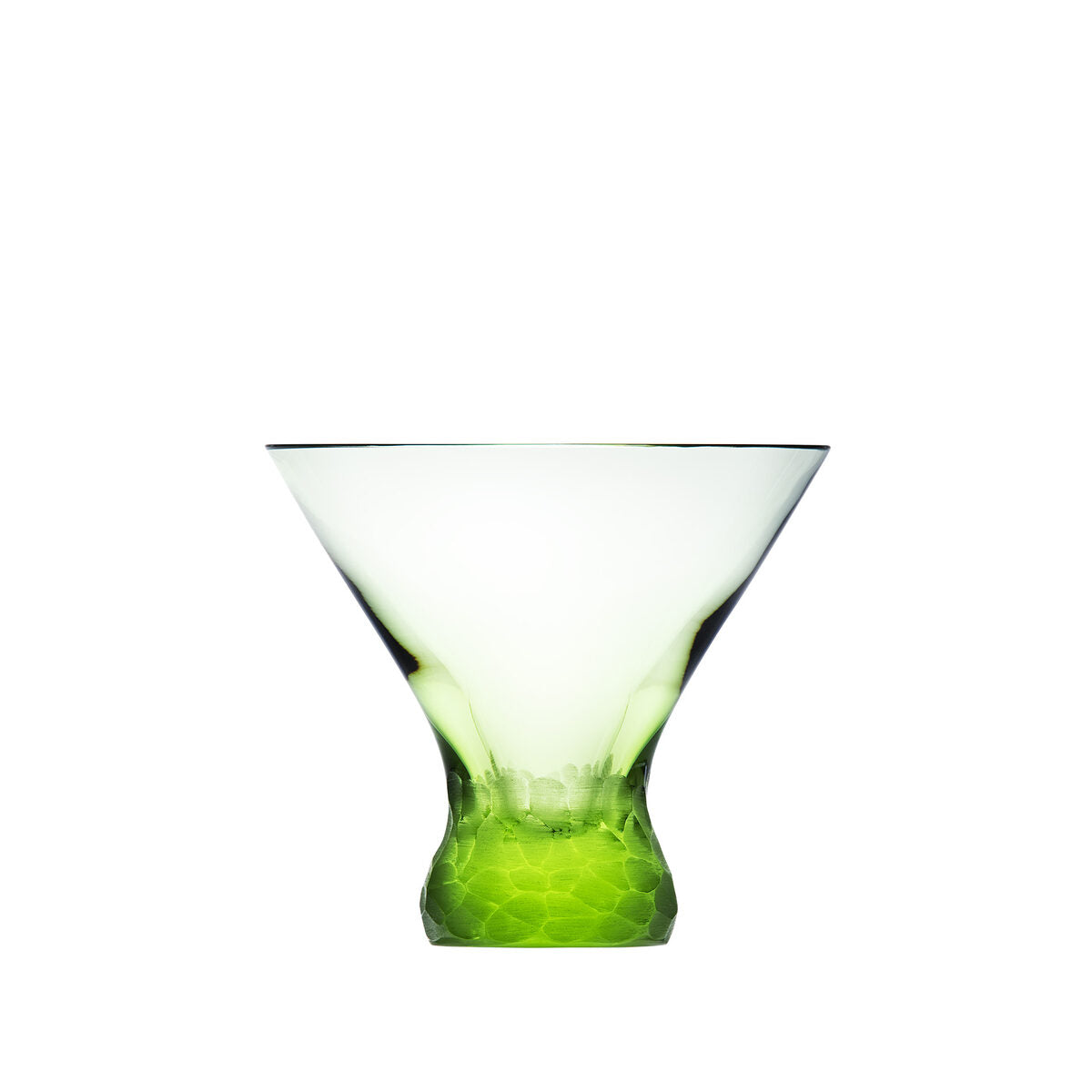 Moser Fluent Pebbles Cocktail Glass 250 ml in Ocean Green