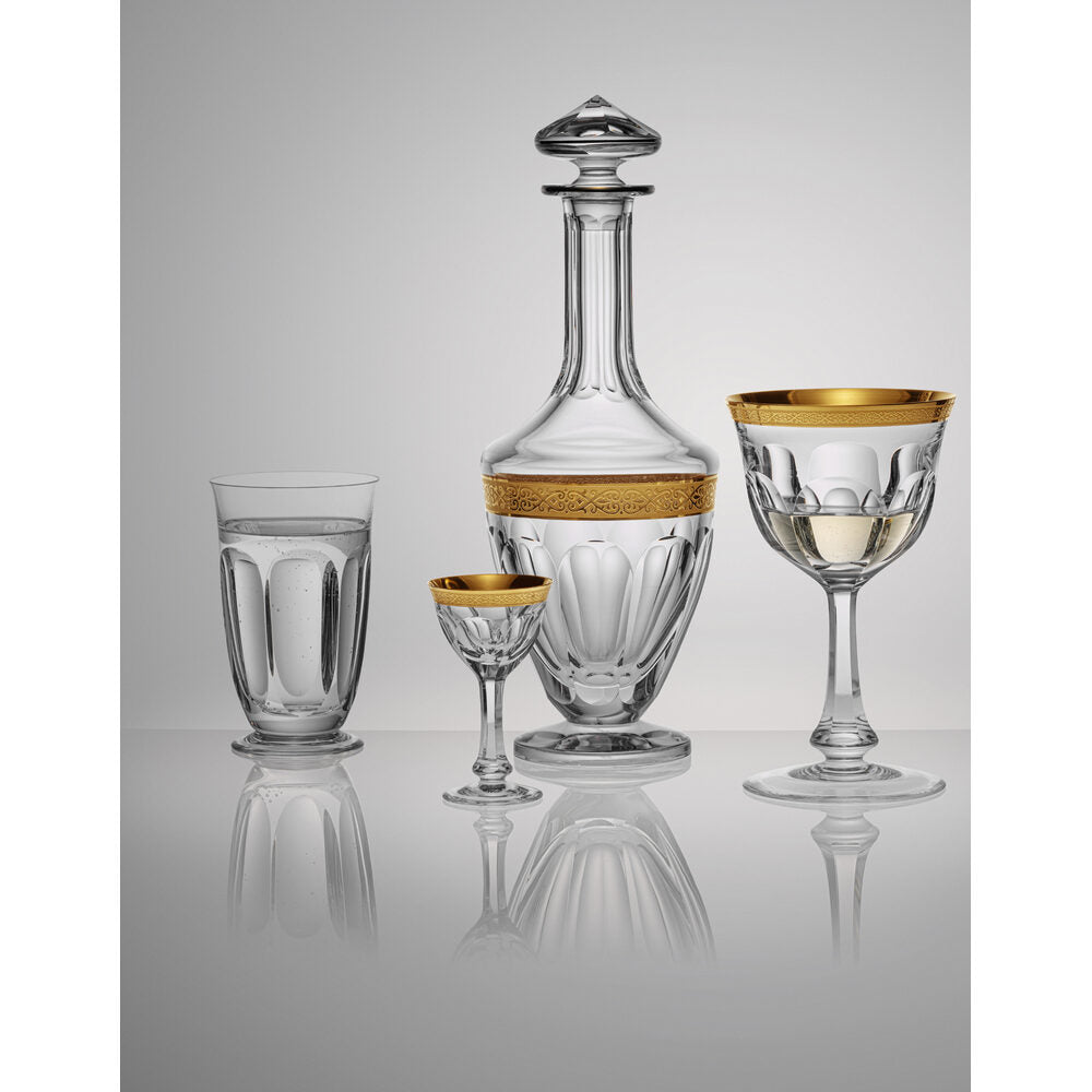 Moser Lady Hamilton Water Glass 360 ml in a styled setting