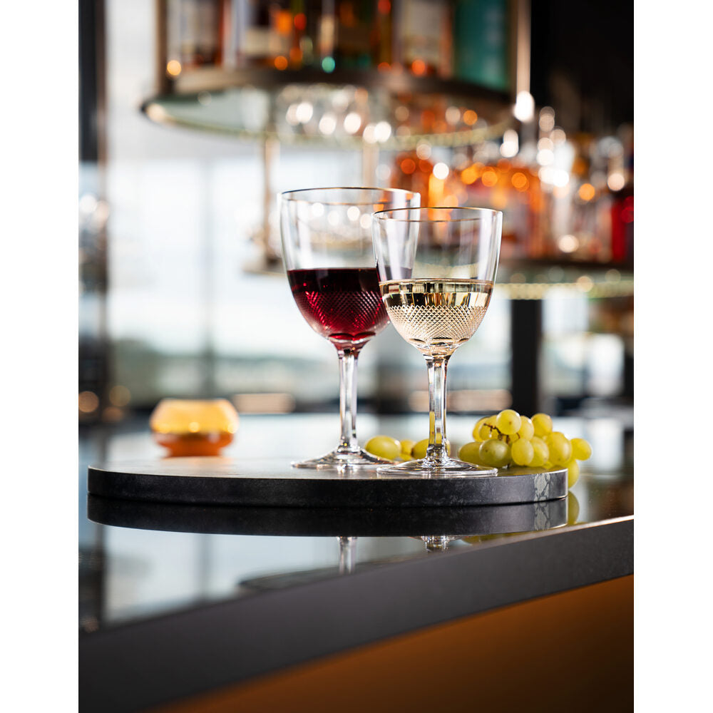 Moser Royal Wine Glass 280 ml in a styled setting