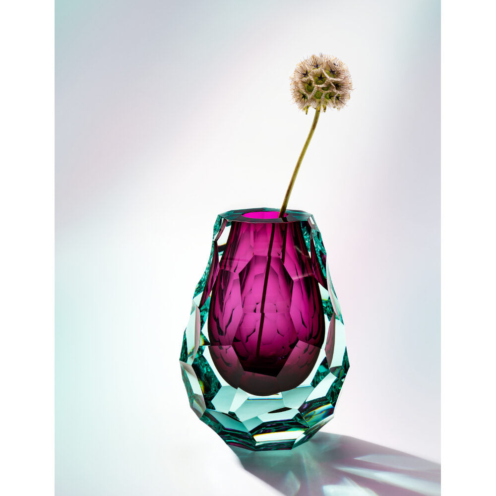 Moser Stones Vase 13 cm in a styled setting