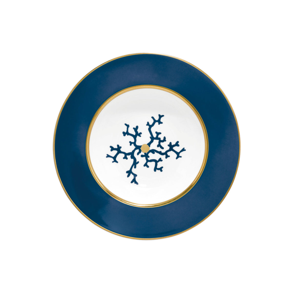 Raynaud Cristobal Marine Soup Plate, 8 1/4 In, 7 1/2 oz