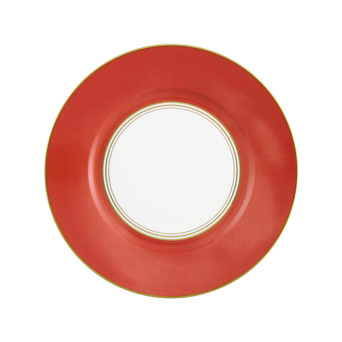 Raynaud Cristobal Red Dinner Plate, 10 3/4 in – Motif 3