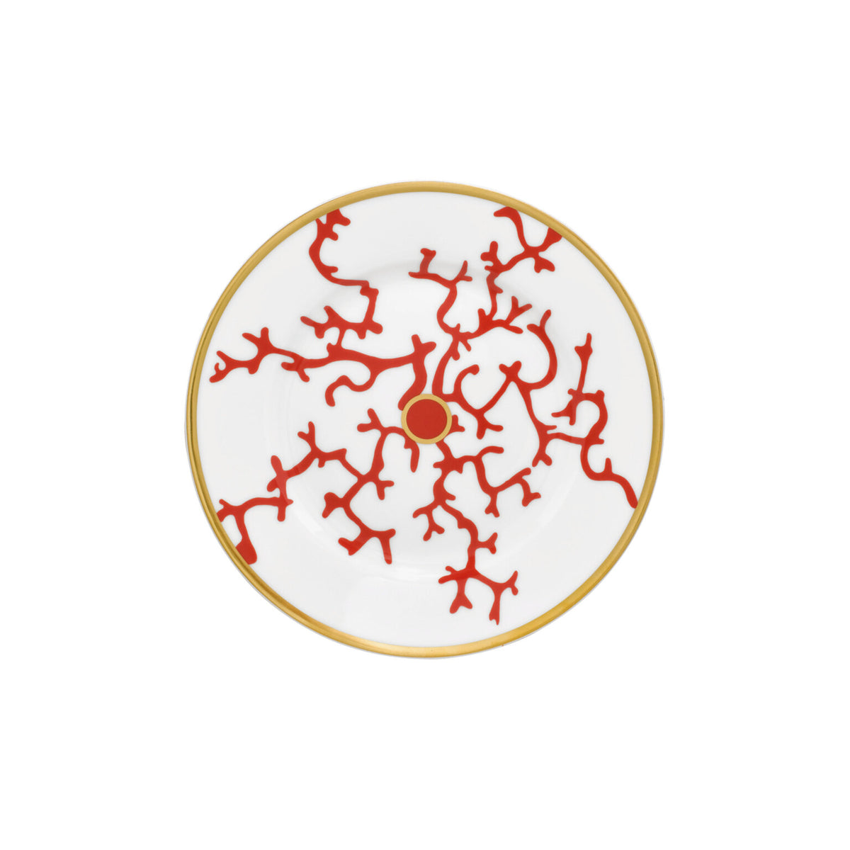 Raynaud Cristobal Red Salad Plate, 7 3/4 in – Motif 1