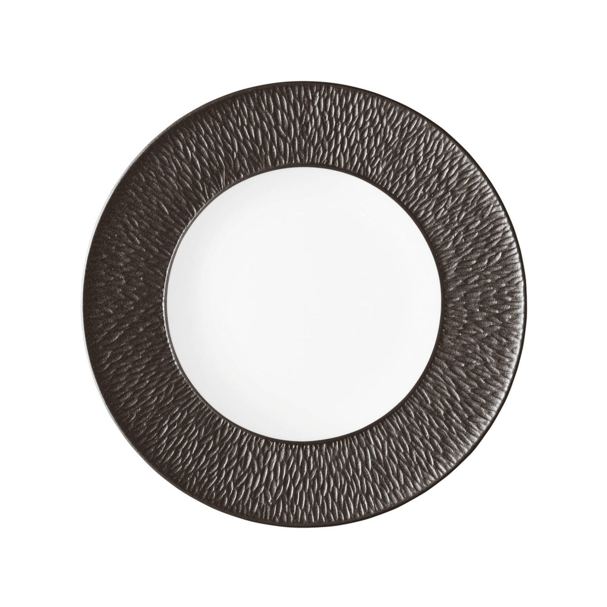Raynaud Mineral Irise Black Dessert Plate, 8 3/4 in