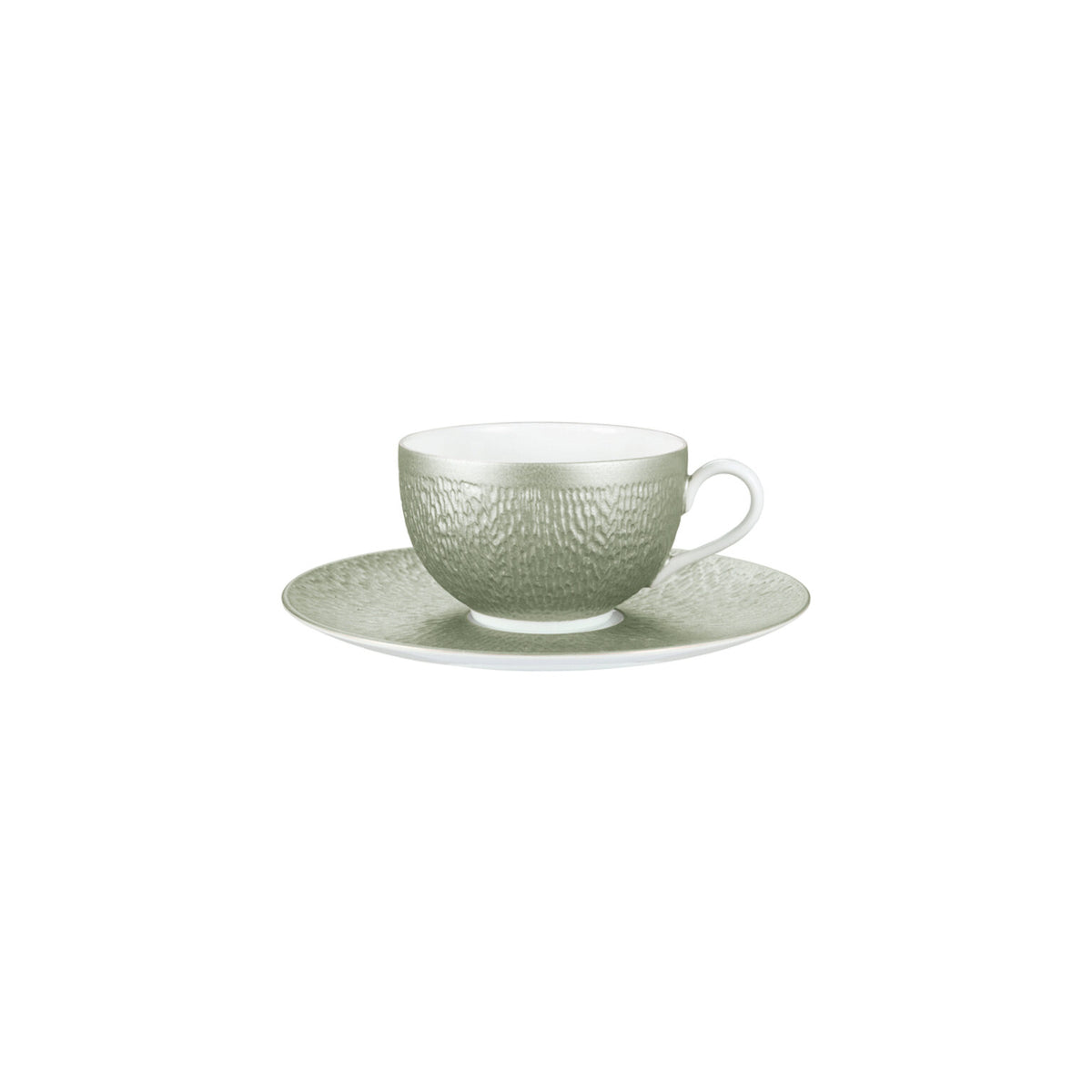 Raynaud Mineral Irise Celadon Tea Saucer, 7 in, view 2
