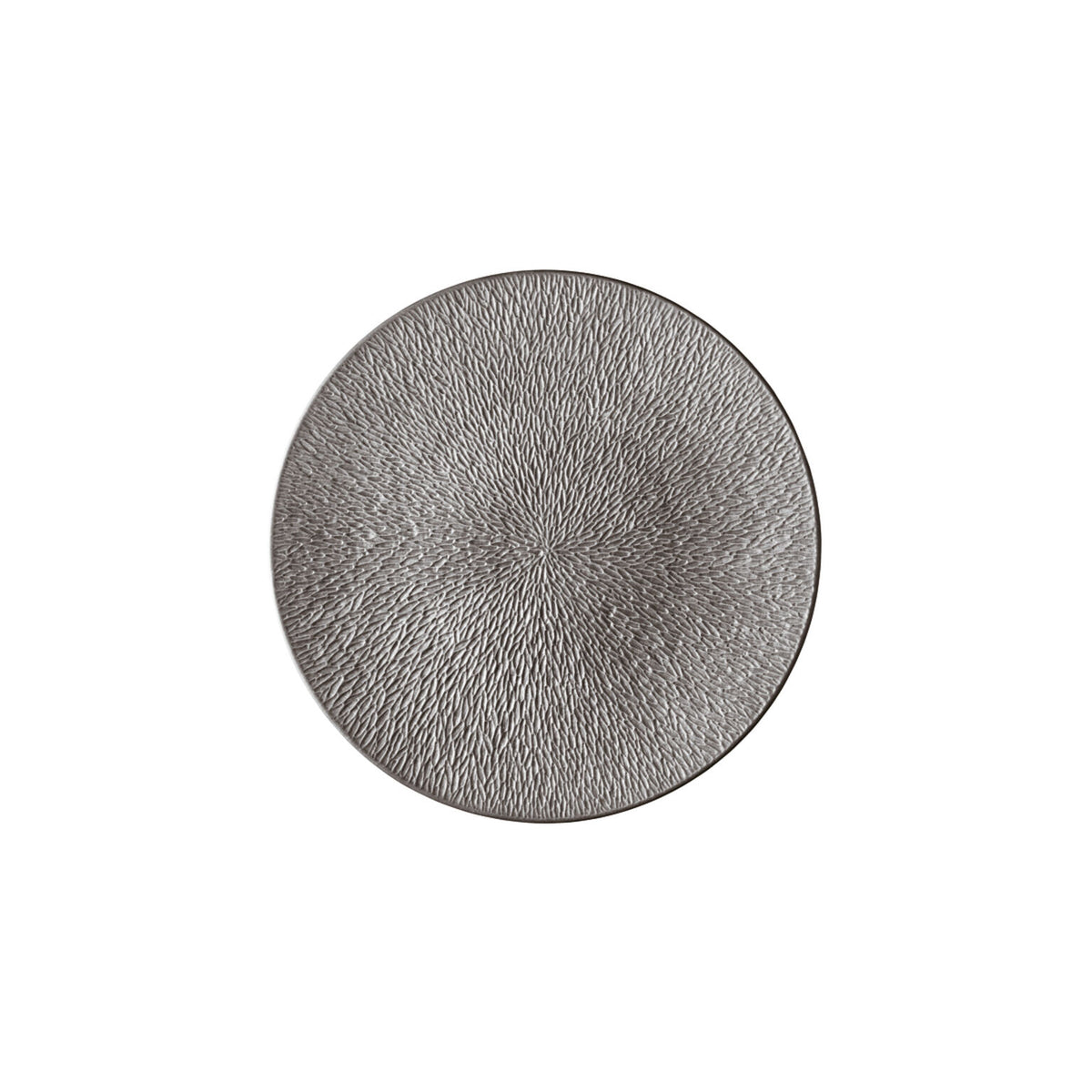 Raynaud Mineral Irise Dark Gray Bread and Butter Plate, 6 1/4 in