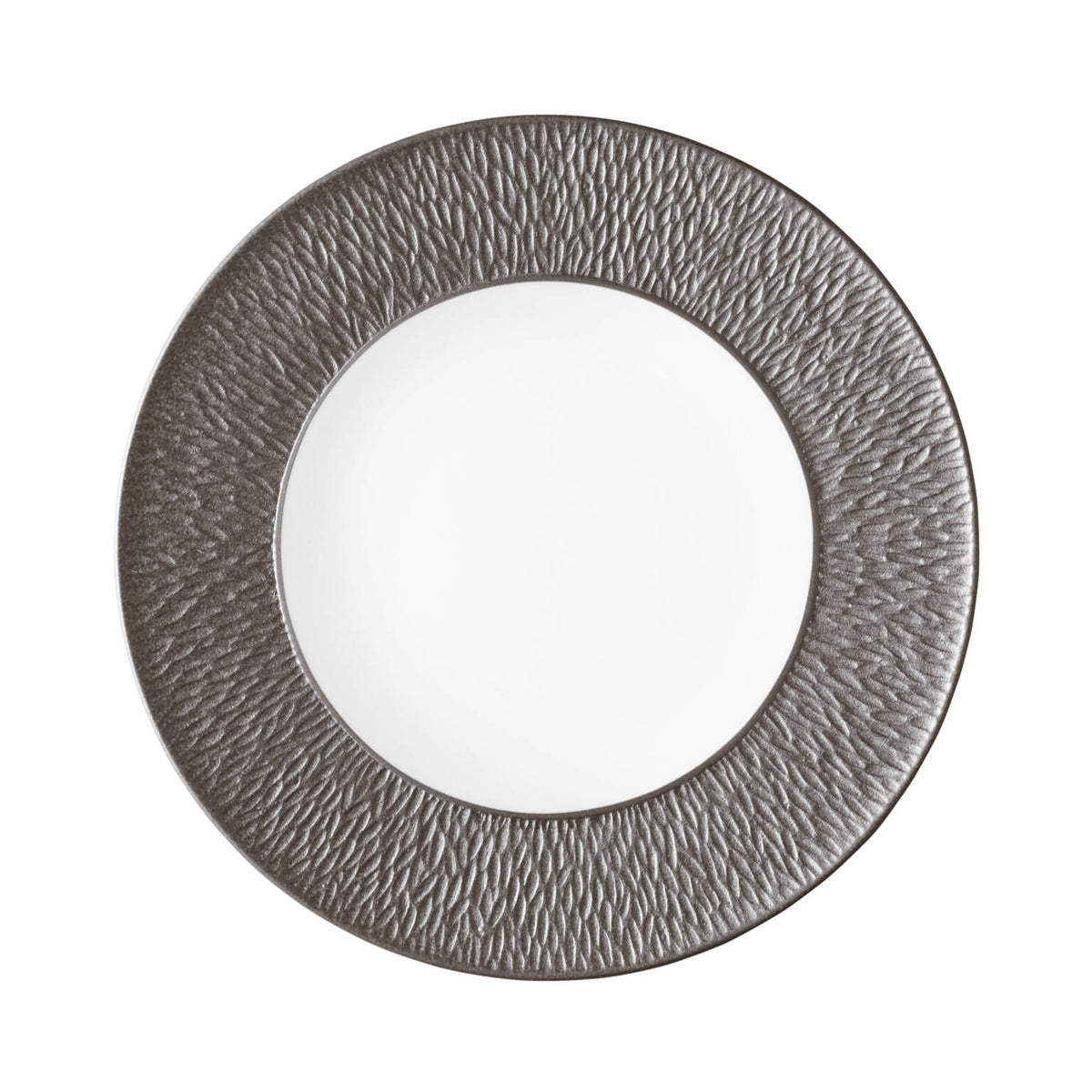 Raynaud Mineral Irise Dark Gray Dinner Plate, 10 3/4 in