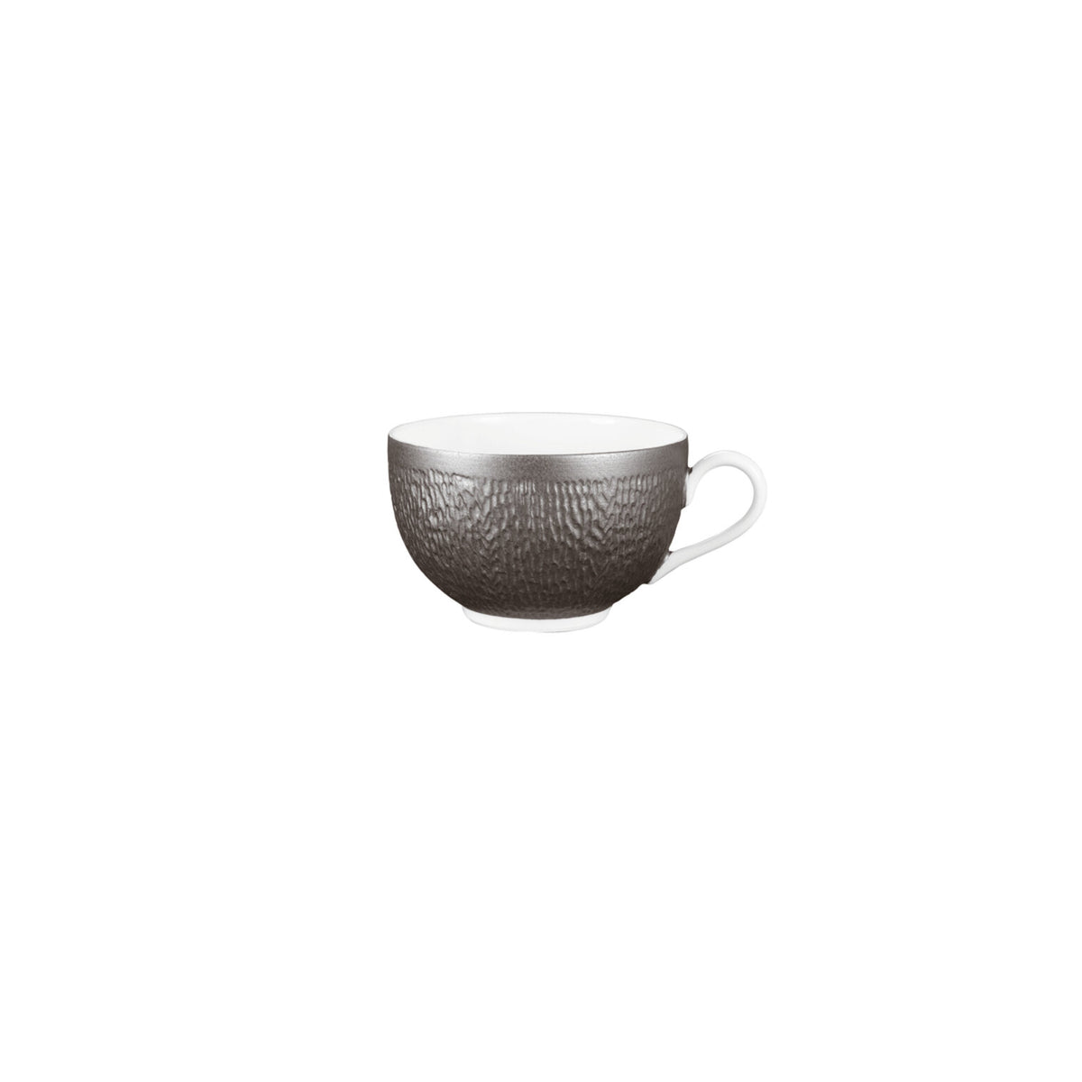 Raynaud Mineral Irise Dark Gray Tea Cup, 4 In, 8 1/2 oz