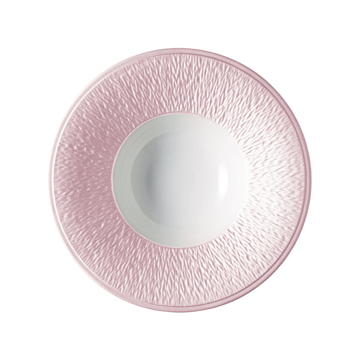 Raynaud Mineral Irise Mother of Pearl Soup Plate, 9 In, 6 oz