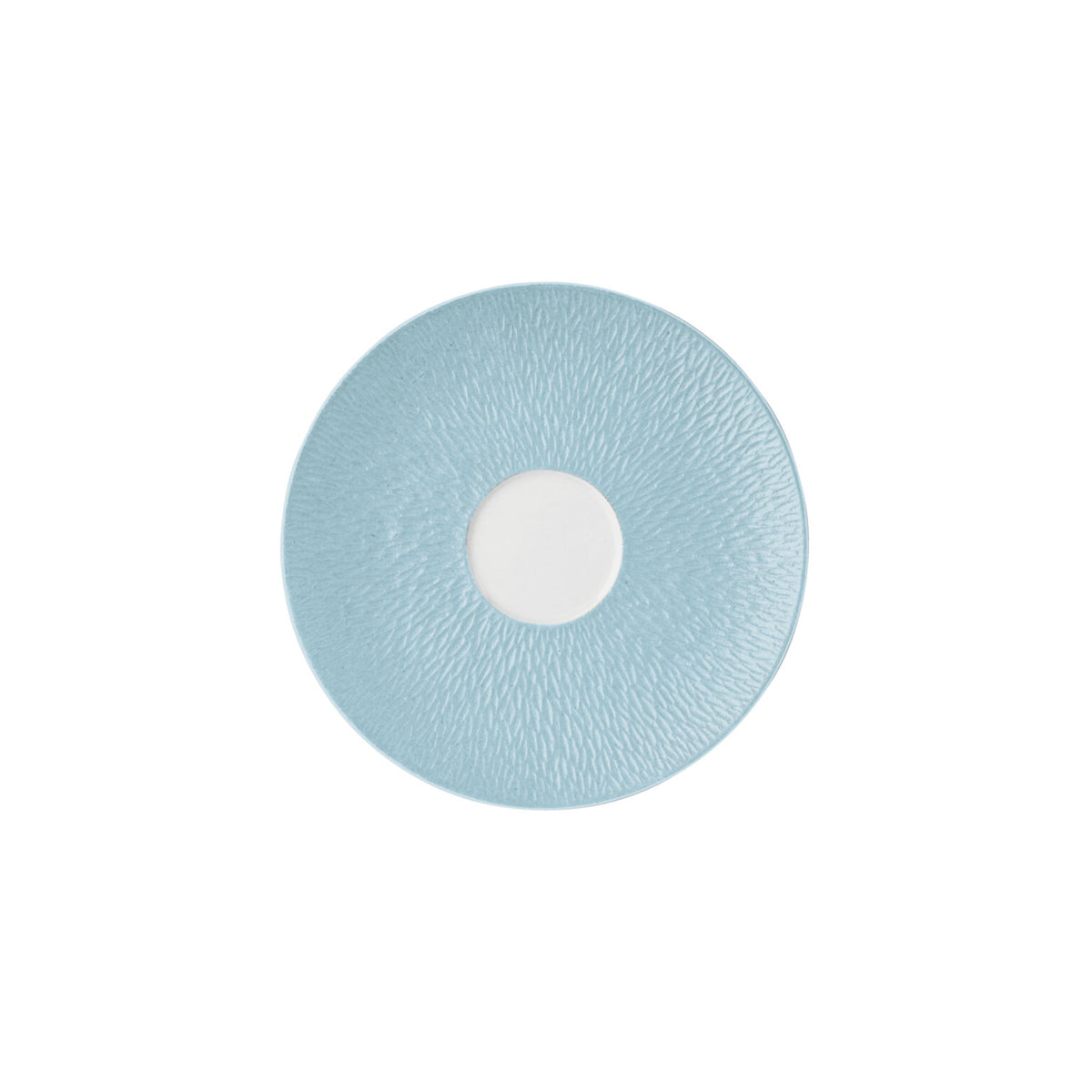 Raynaud Mineral Irise Sky Blue Tea Saucer, 7 in
