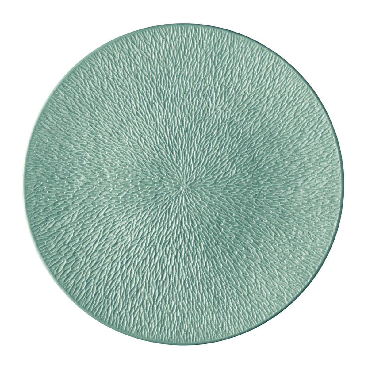 Raynaud Mineral Irise Turquoise Buffet Plate, 12 1/2 in