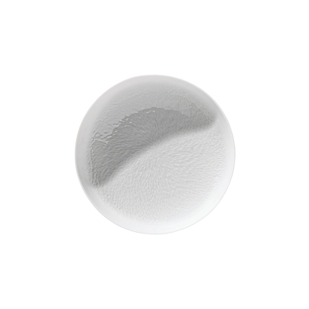Raynaud Mineral White Breakfast Plate Deep, 6 3/4 In, 11 3/4 oz