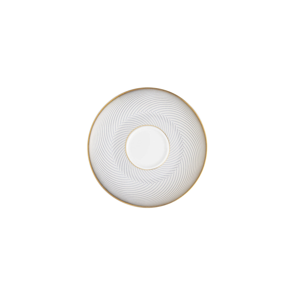Raynaud Oskar Mahogany Brown Espresso Saucer