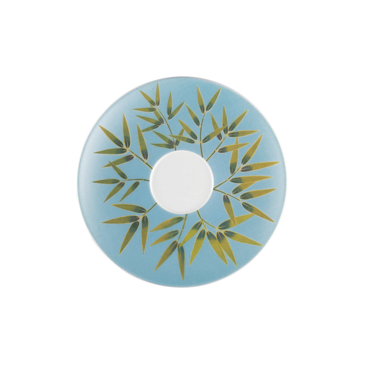 Raynaud Paradis Turquoise Soup Cup Saucer, 7 1/2 in
