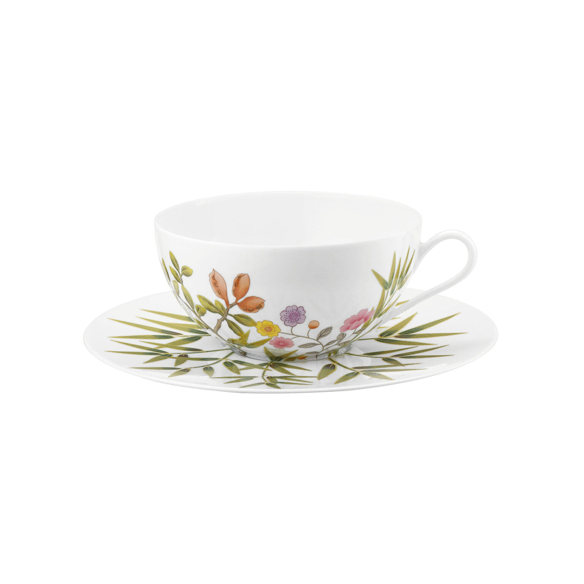 Raynaud Paradis White Breakfast Cup, 5 1/2 In, 15 1/4 oz, view 2