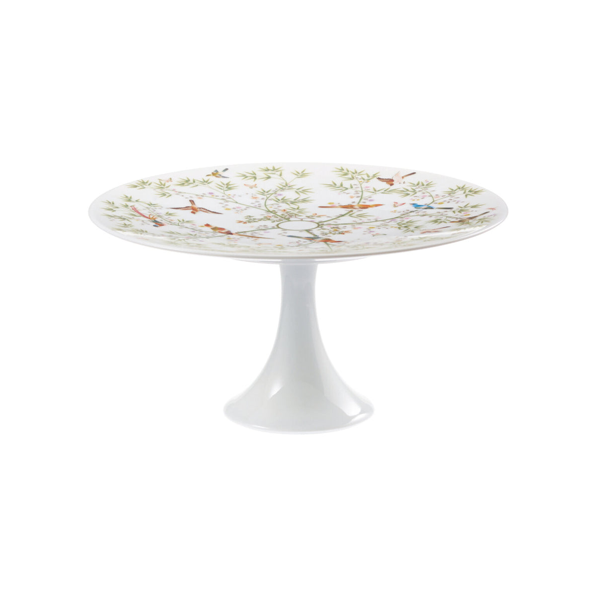 Raynaud Paradis White Petit Fours Stand, 8 3/4 in, Medium, Motive N°1