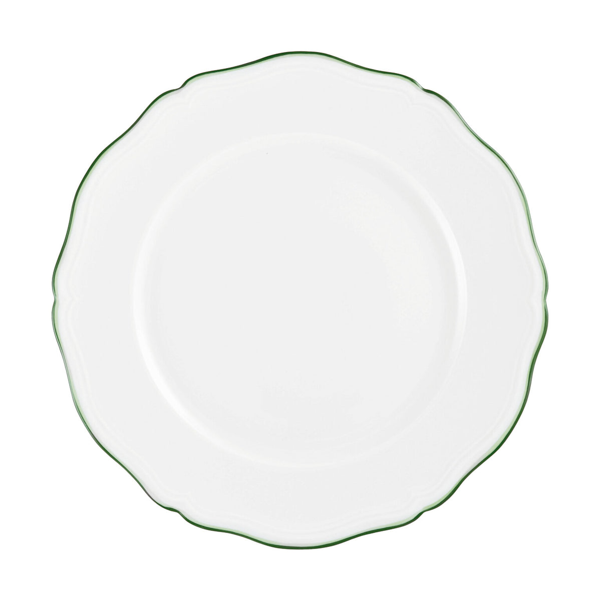 Raynaud Touraine Double Filet Vert Buffet Plate, 12 1/4 in