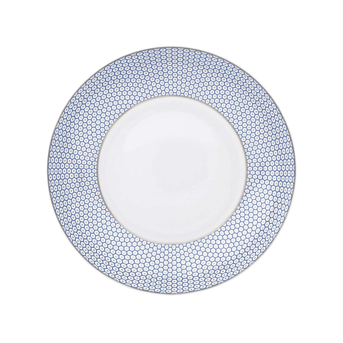 Raynaud Tresor Blue Soup Plate, 10 3/4 In, 47 1/4 oz