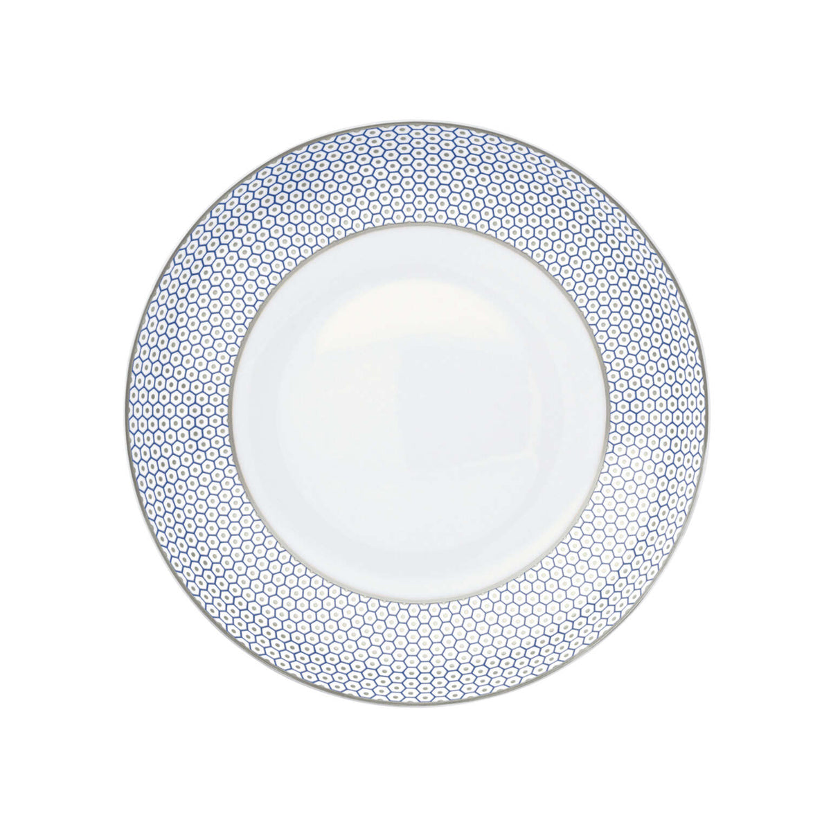 Raynaud Tresor Blue Soup Plate, 8 3/4 In, 20 1/4 oz