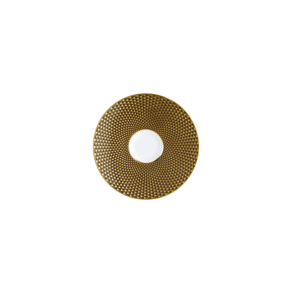 Raynaud Tresor Brown Coffee Saucer