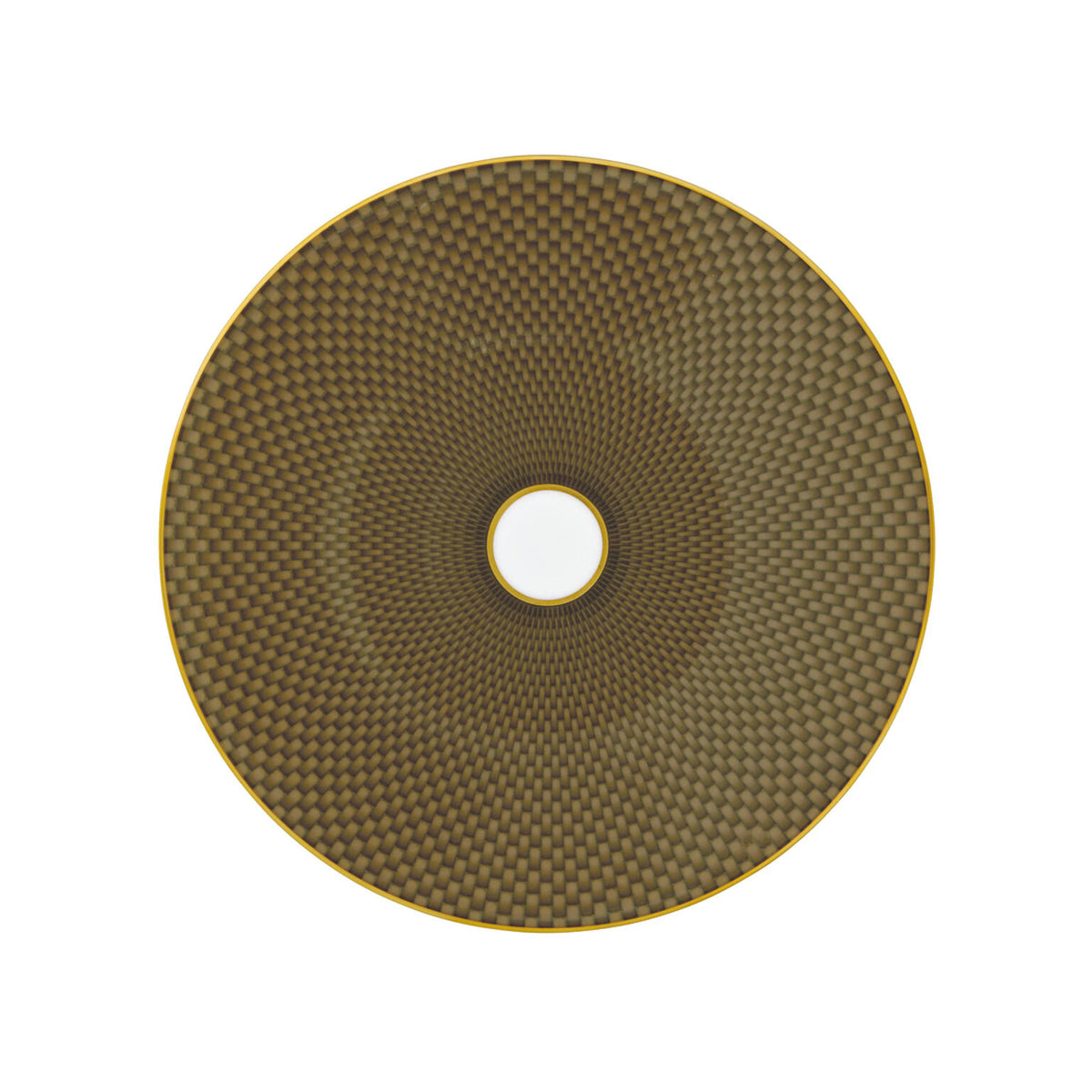 Raynaud Tresor Brown Dessert Plate, 8 3/4 in