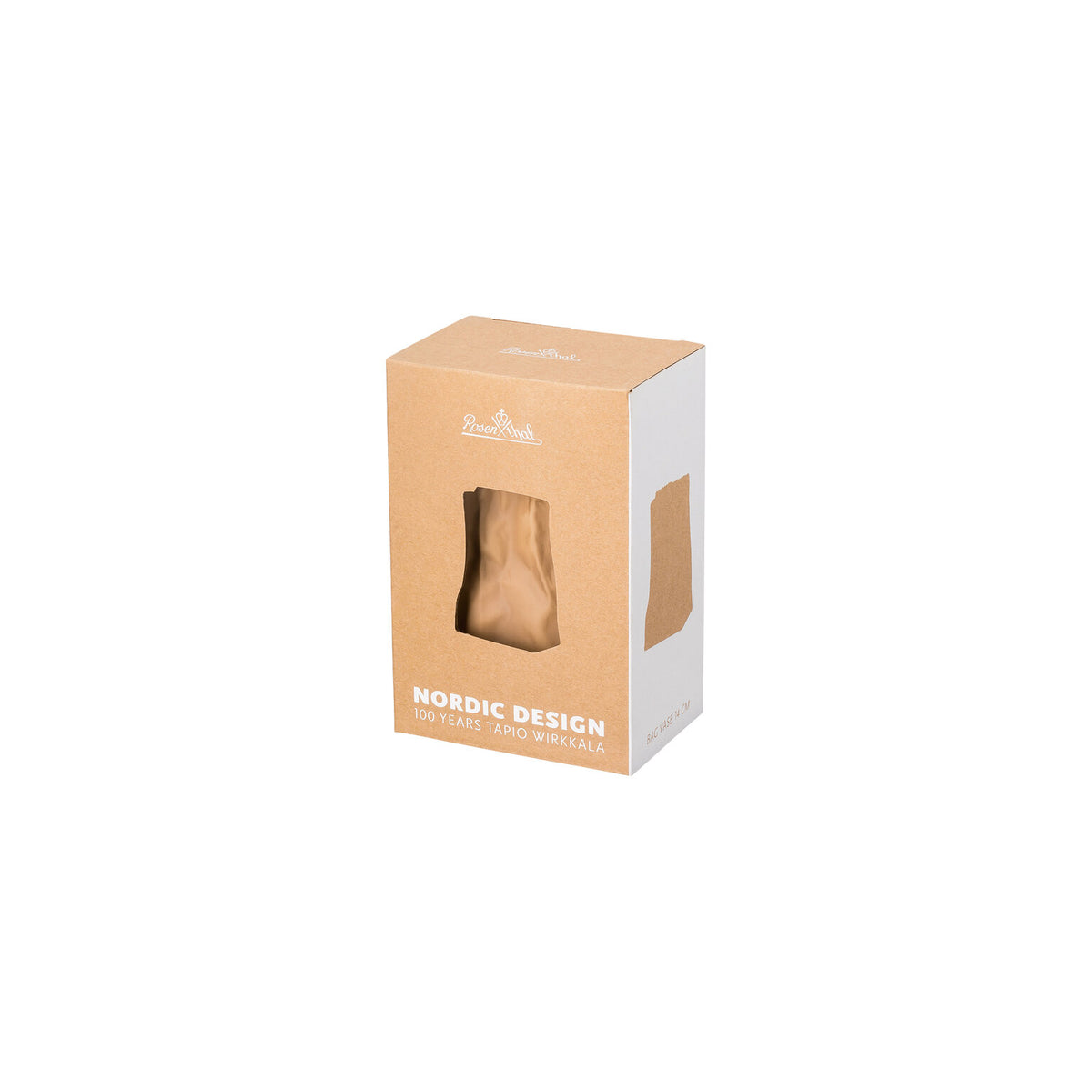 Rosenthal Bag Vase, Light Brown, 5 1/2 in, view 2