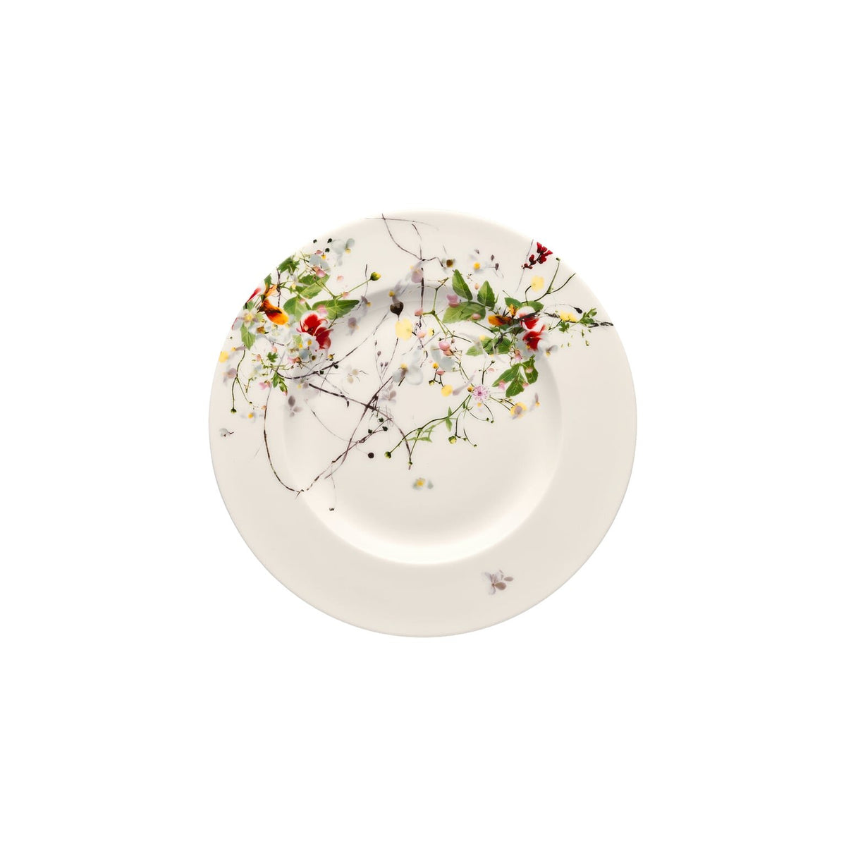 Rosenthal Brillance Bone China Fleurs Sauvages Bread & Butter Plate Rim, 7 1/2 in