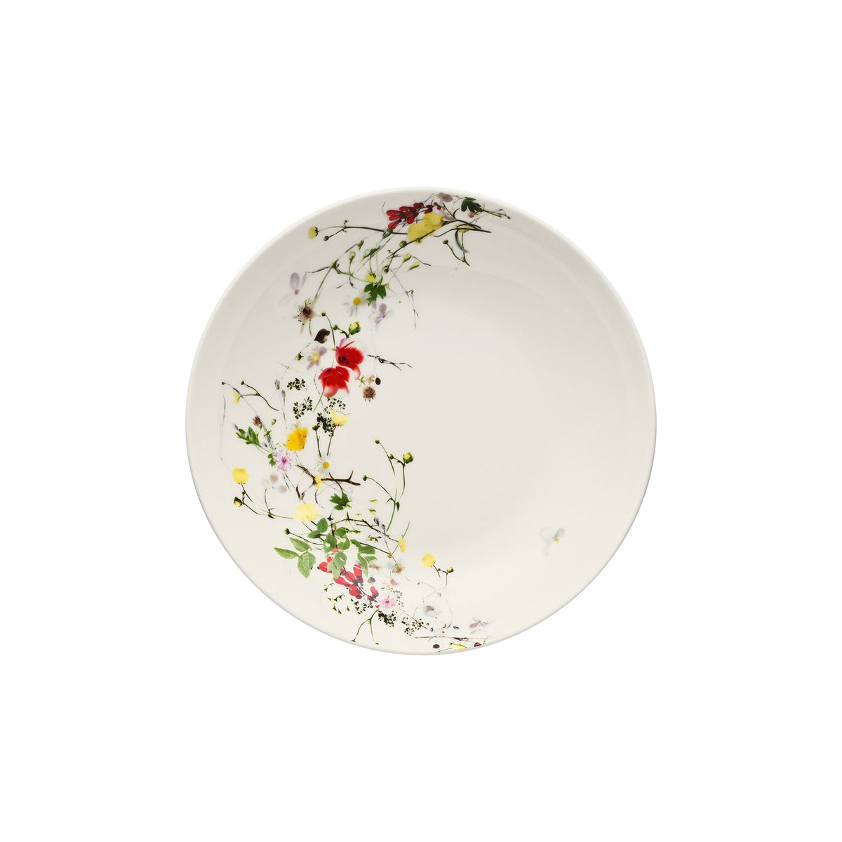 Rosenthal Brillance Bone China Fleurs Sauvages Rim Soup, 8 1/4 in