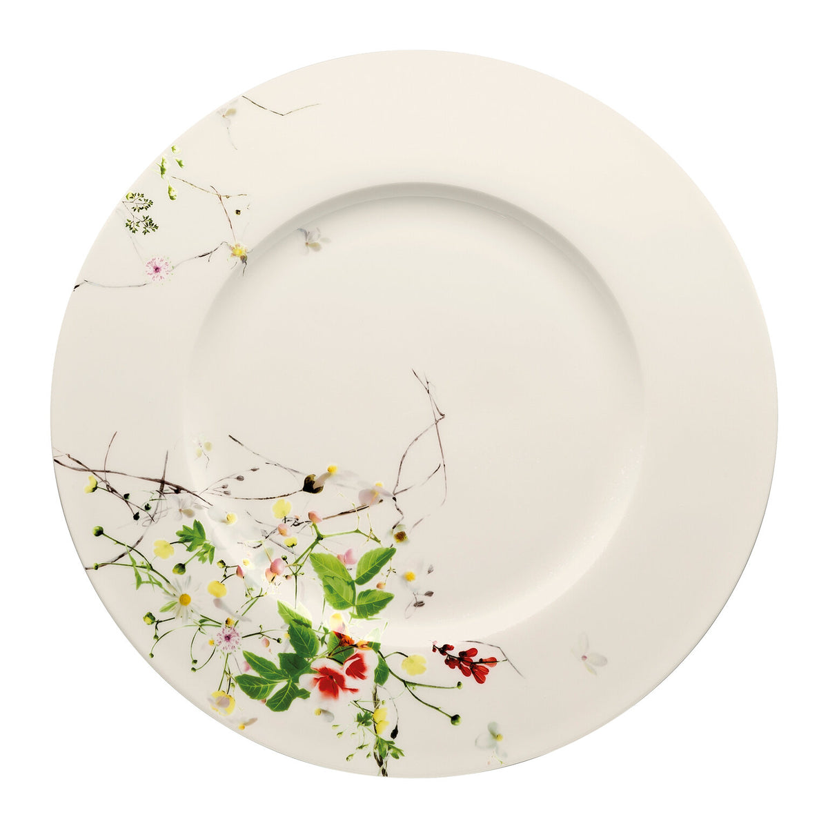 Rosenthal Brillance Bone China Fleurs Sauvages Showplate, 13 in