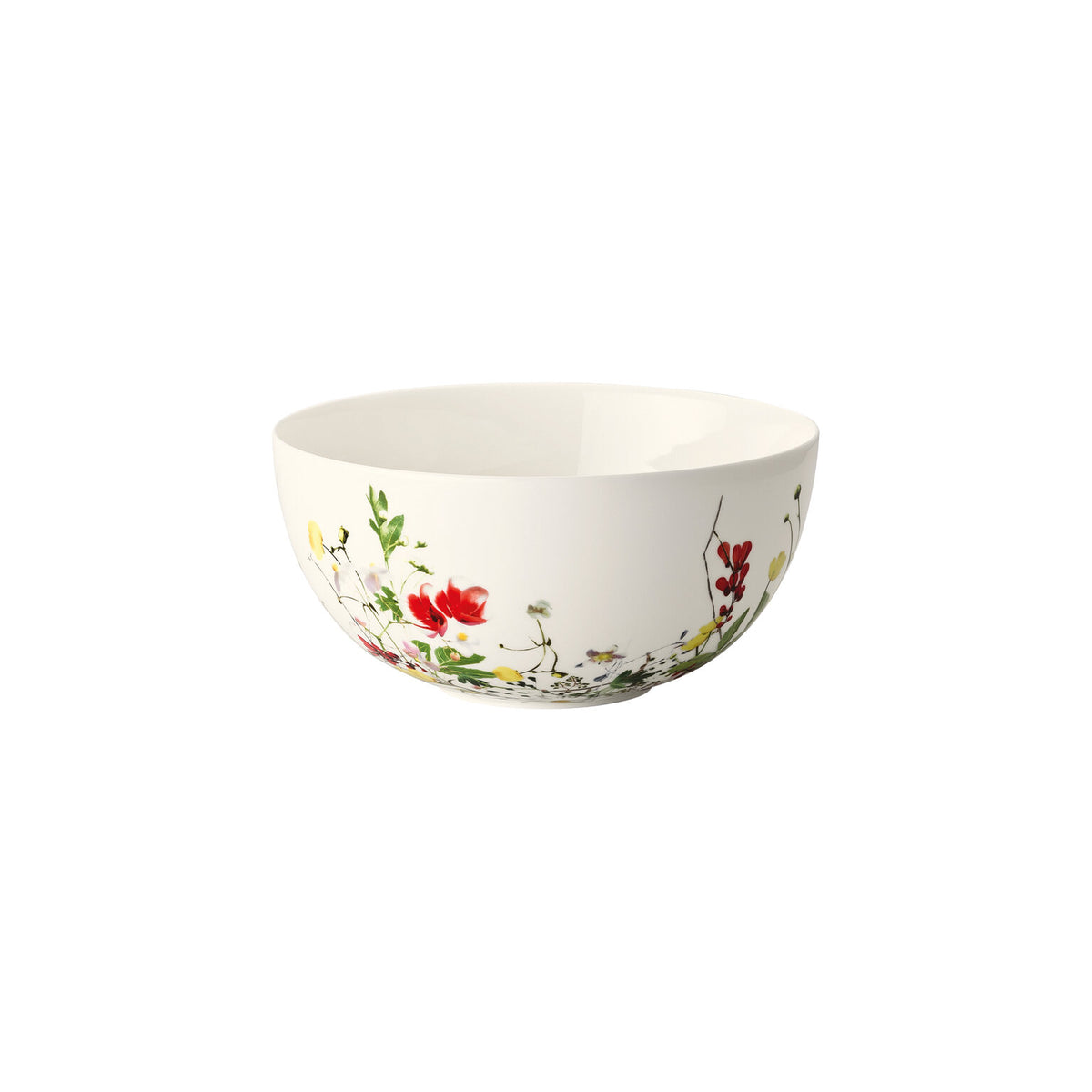 Rosenthal Brillance Bone China Fleurs Sauvages Vegetable Bowl, Open, 7 in