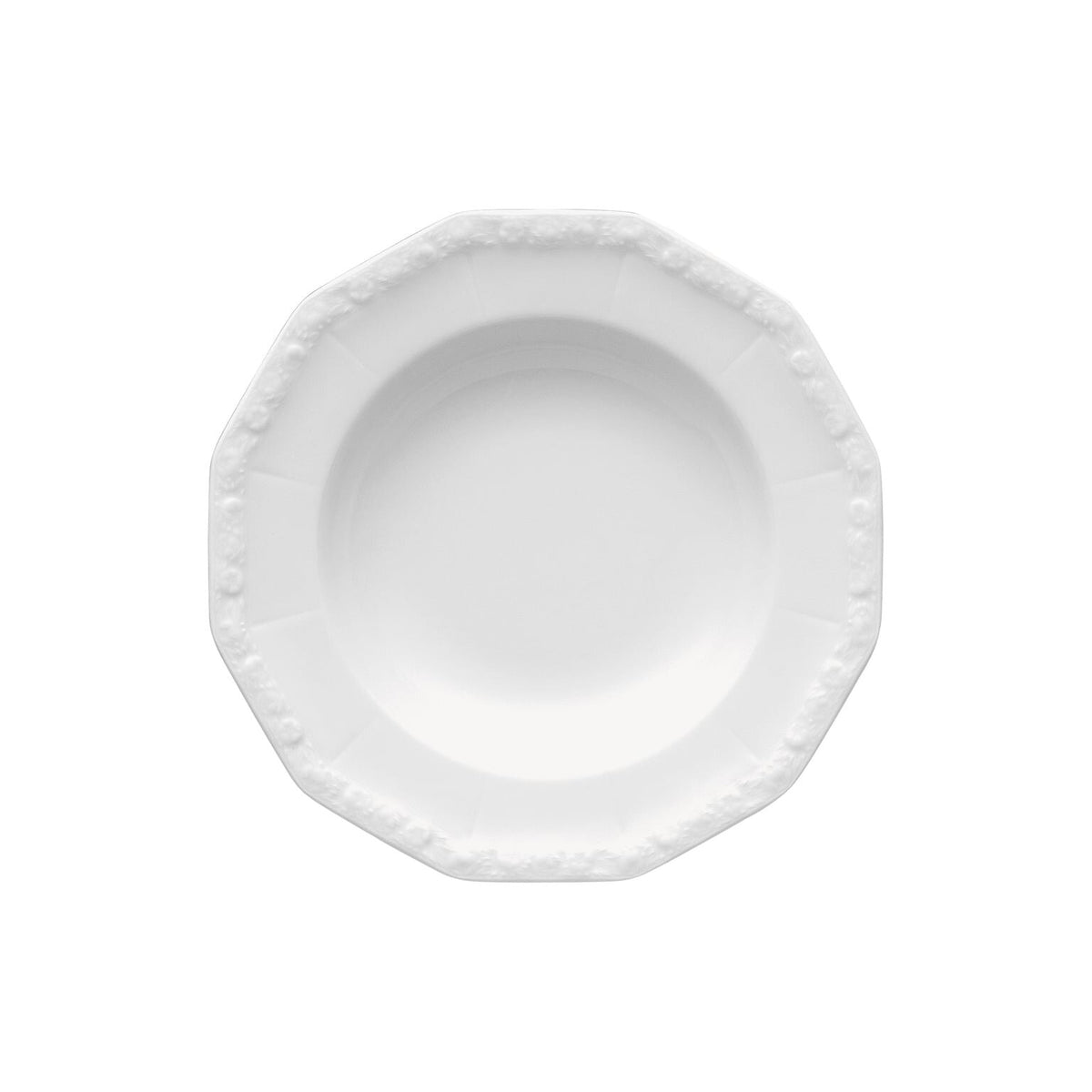 Rosenthal Maria White Soup Plate, 9 in