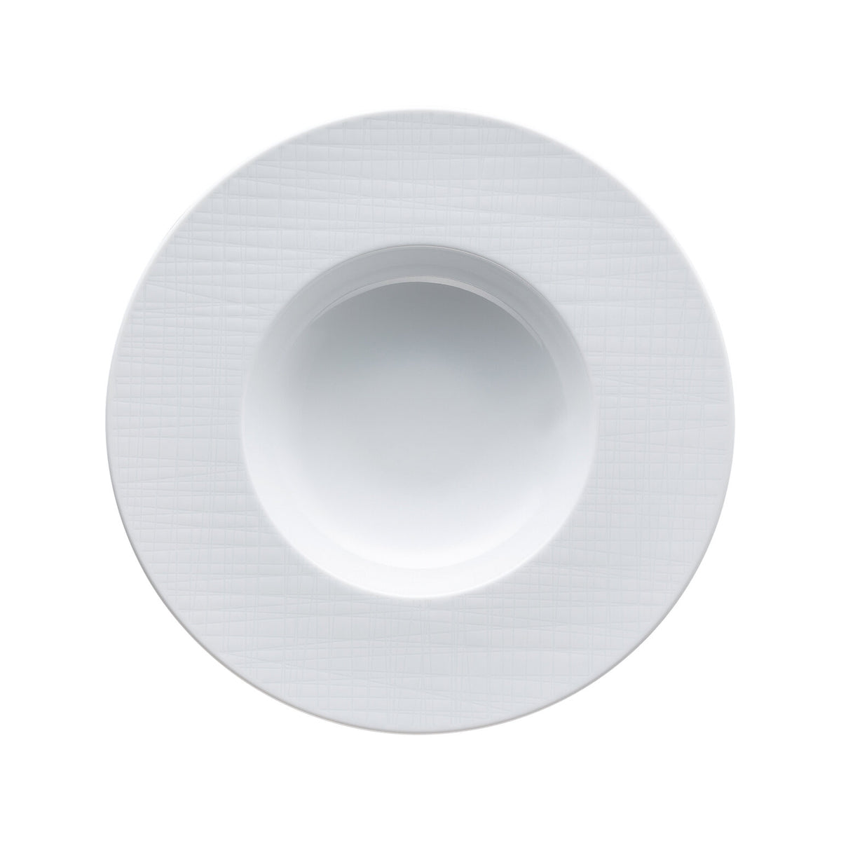 Rosenthal Mesh White Plate Deep, 11 in