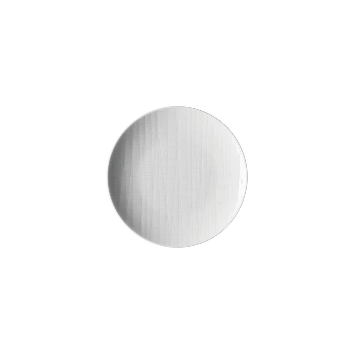 Rosenthal Mesh White Plate Flat, 6 in