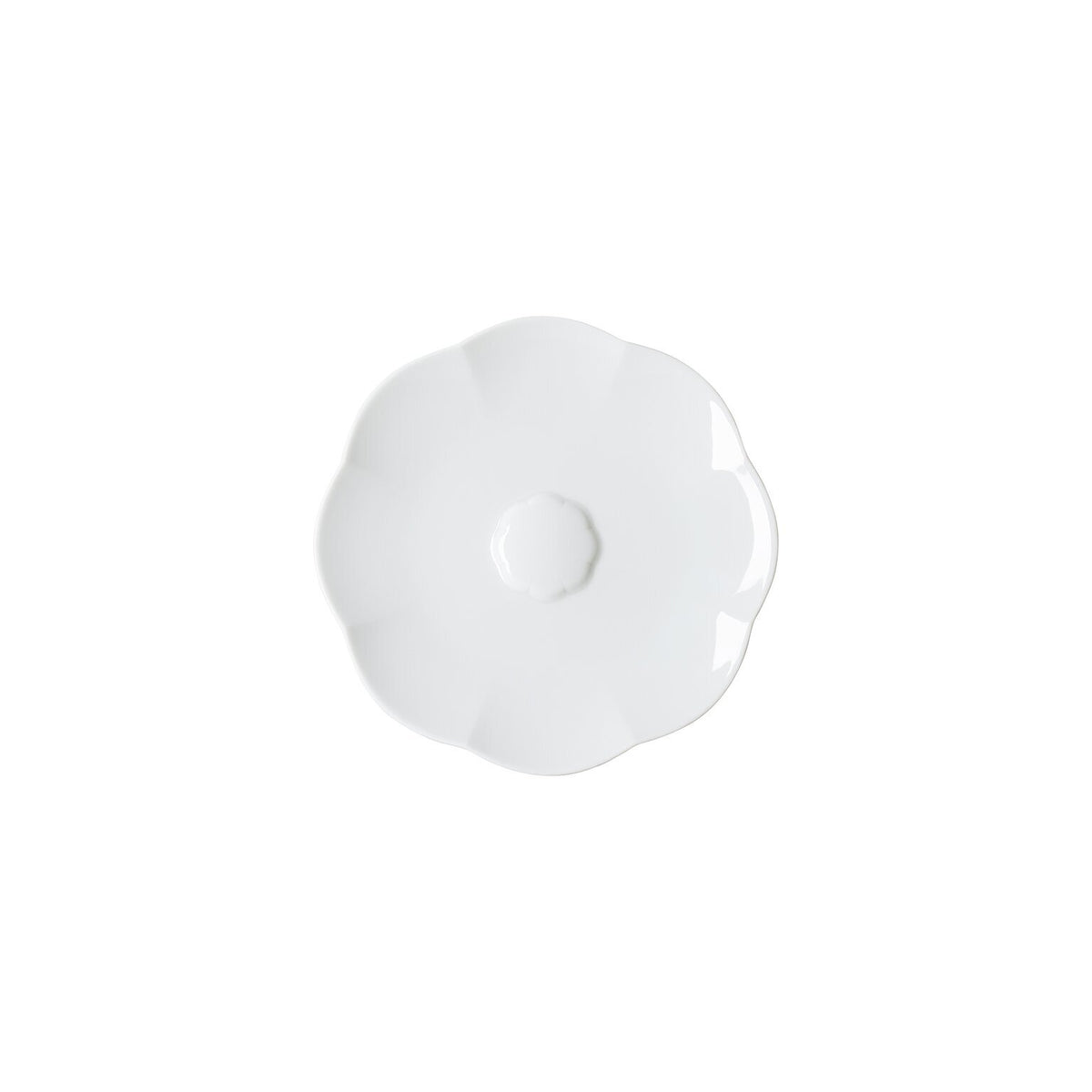 Rosenthal Sonetto Bianco Combi Saucer, 6 1/4 in