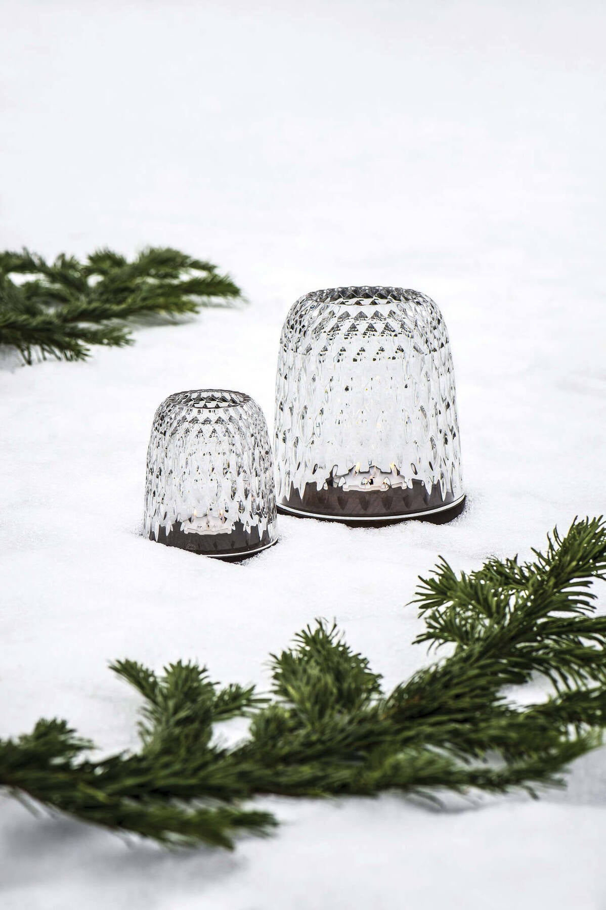Saint-Louis Folia Photophore in a styled lifestyle setting