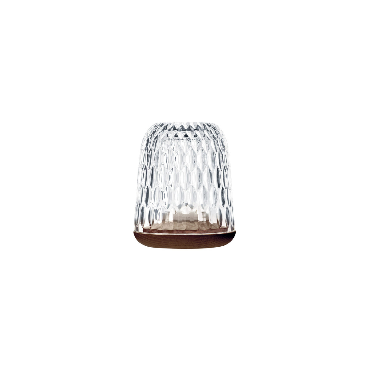 Saint-Louis Folia Photophore, Small, Dark Wood