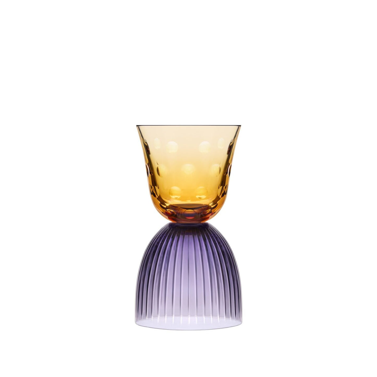 Saint-Louis Les Endiablés Violet Amber on a white background
