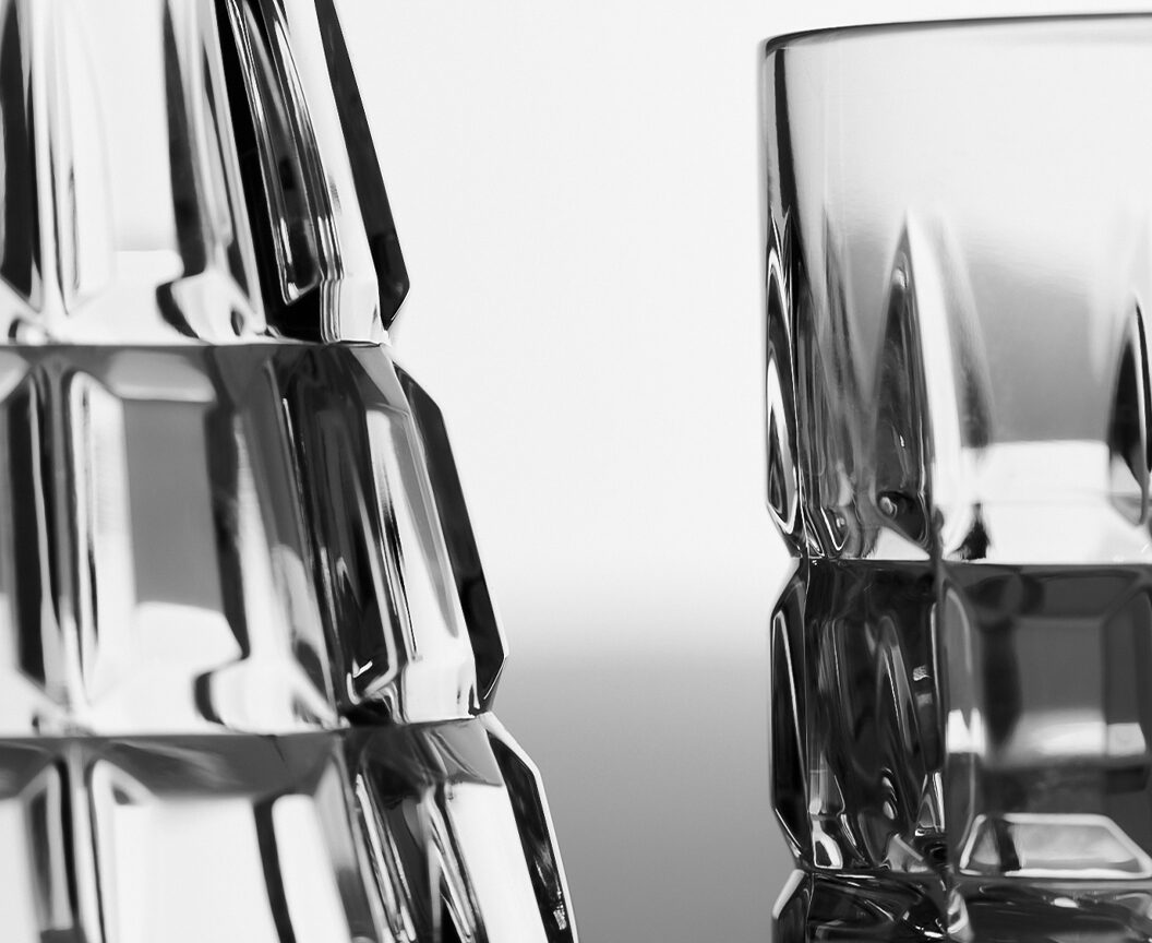 Saint-Louis Manhattan Highballs, Set of 2 in a styled lifestyle setting
