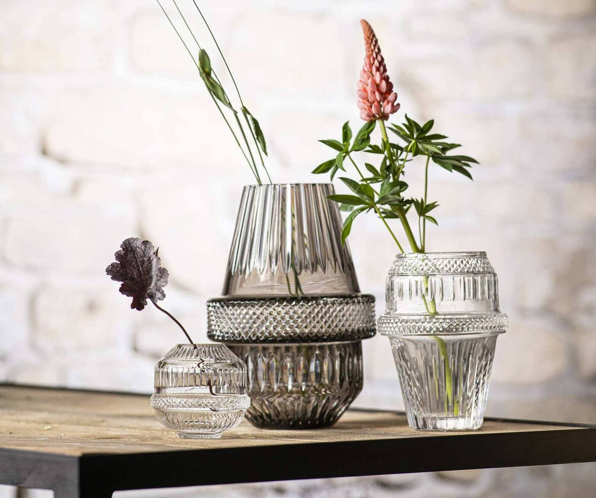 Saint-Louis Matrice Vase in a styled lifestyle setting