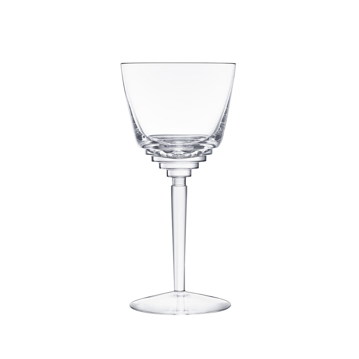 Saint-Louis Oxymore American Water Glass #1 on a white background