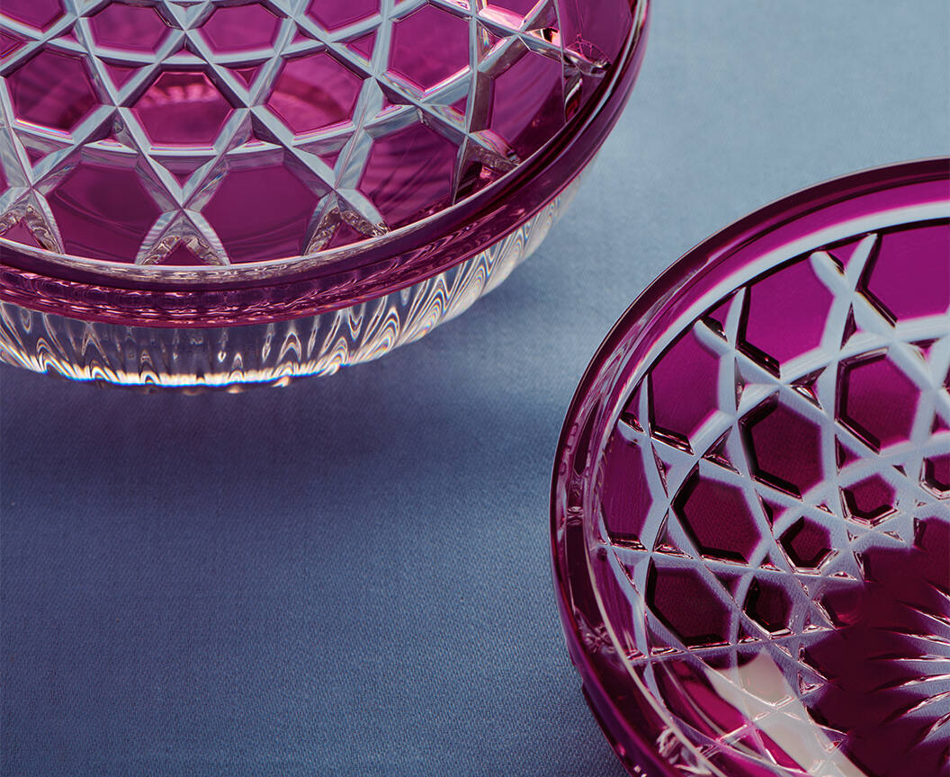 Saint-Louis Royal Small Bowl in a styled lifestyle setting