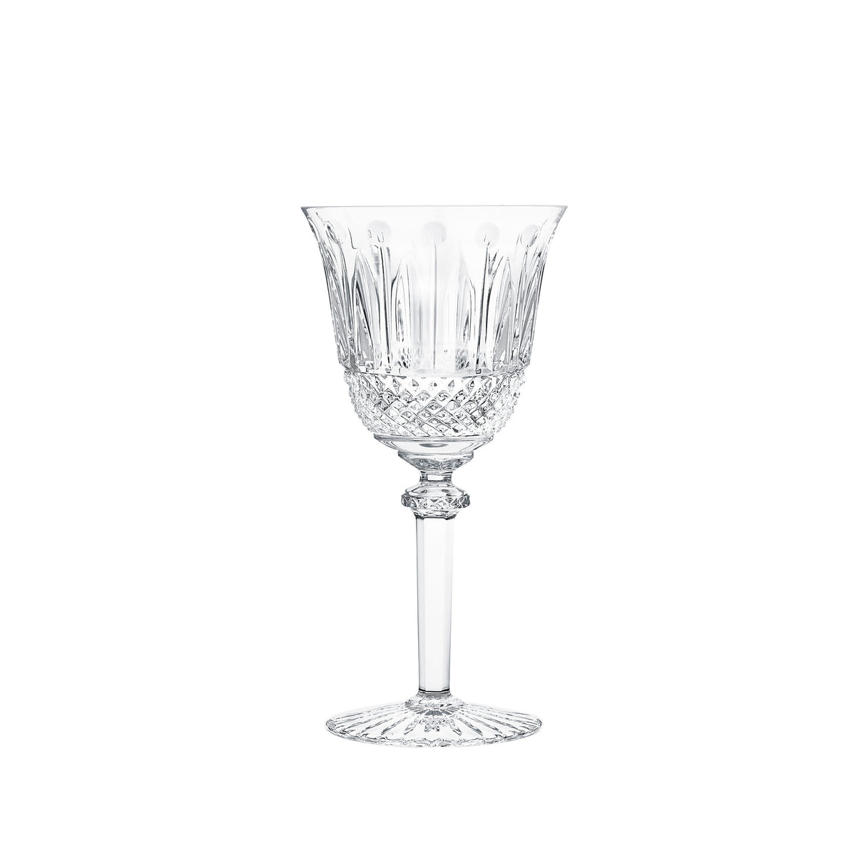 Saint-Louis Tommy American Water Glass #1 on a white background