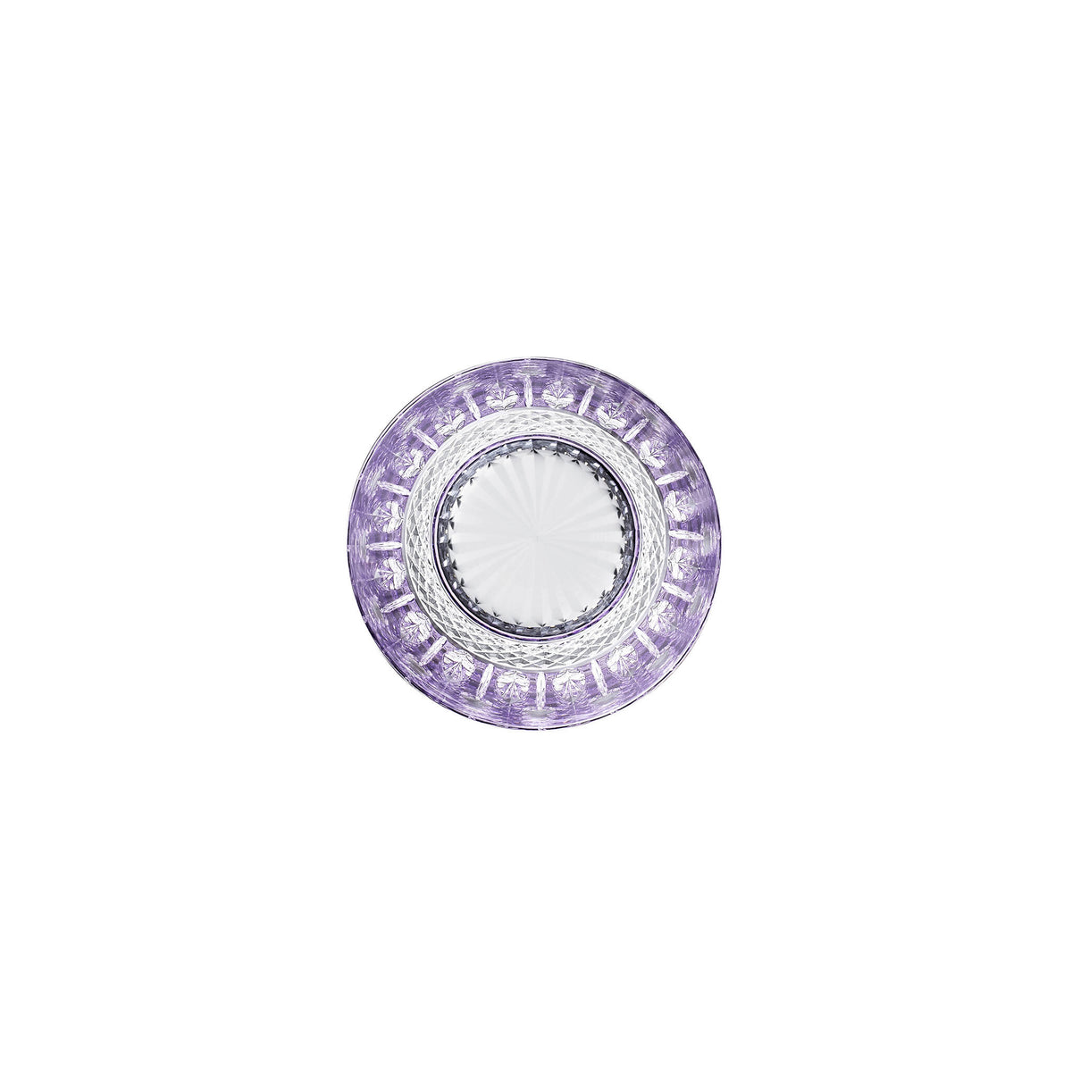Saint-Louis Tommy Medium Old Fashioned Glass #3 Purple, view 3
