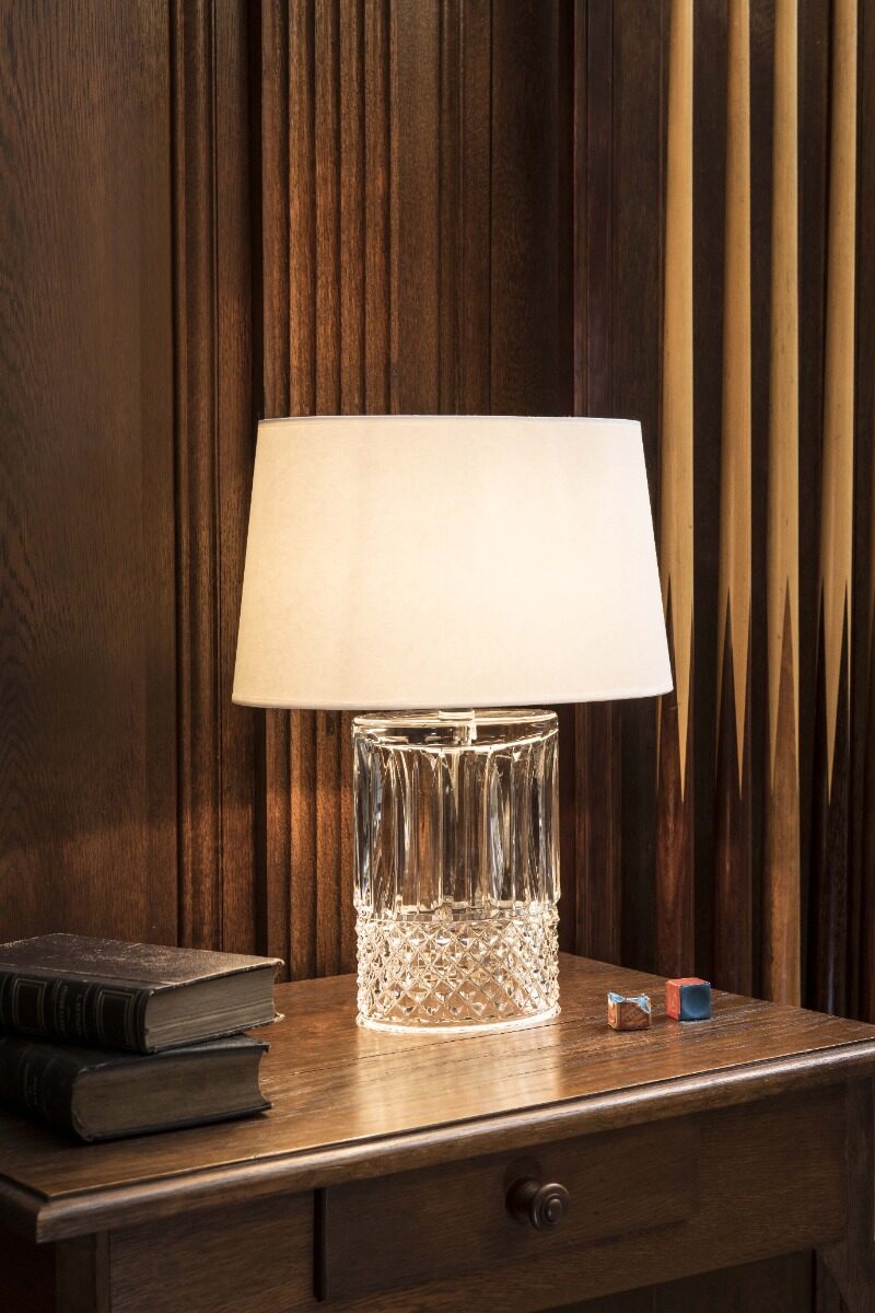 Saint-Louis Tommy Table Lamp in a styled lifestyle setting