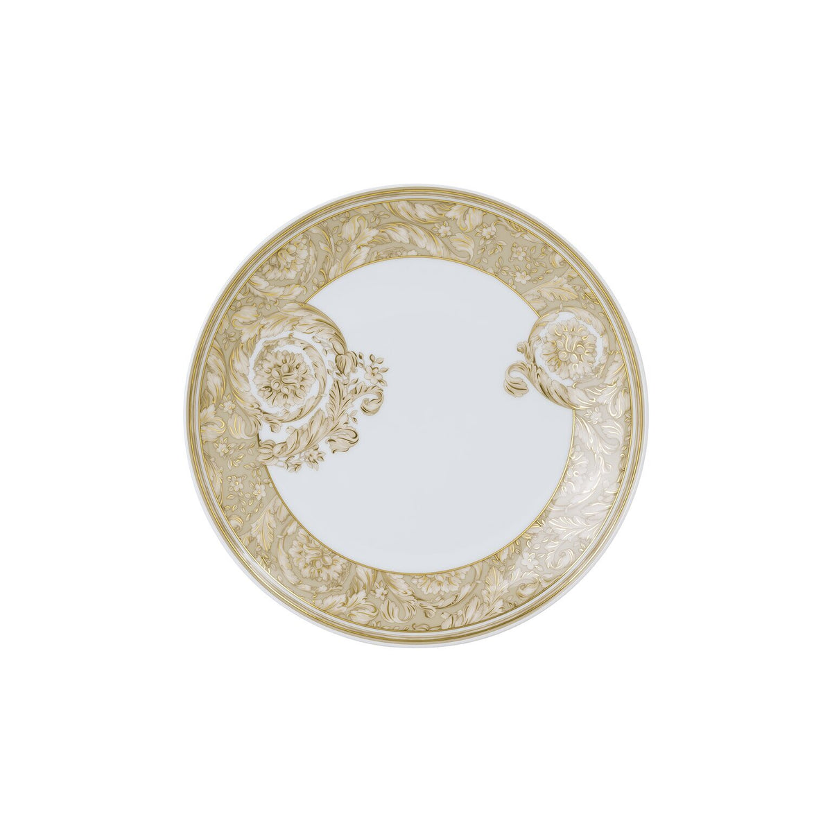 Versace Barocco Beige Salad Plate, 8 1/4 in