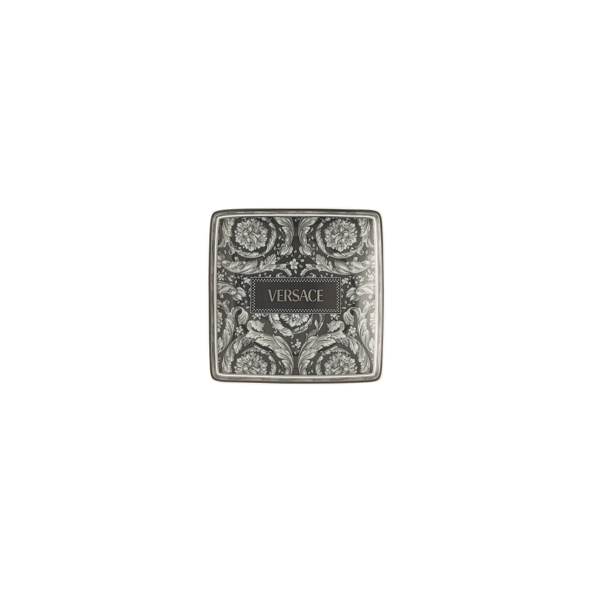 Versace Barocco Haze Canape Dish, 4 3/4 in, Square