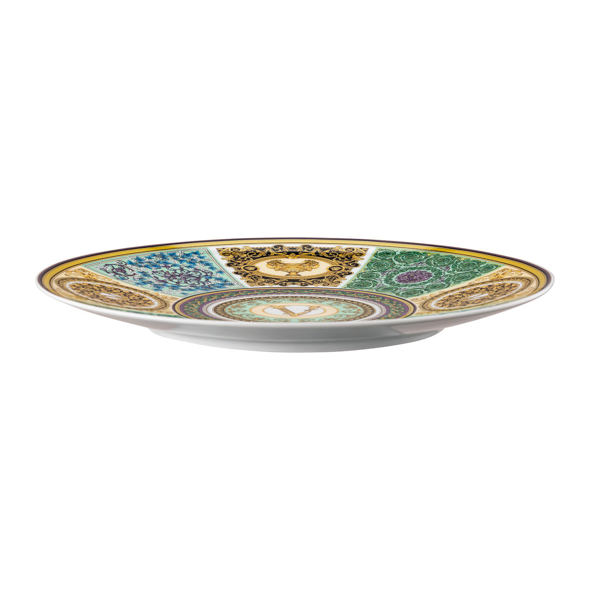 Versace Barocco Mosaic Service Plate, 13 in, view 2