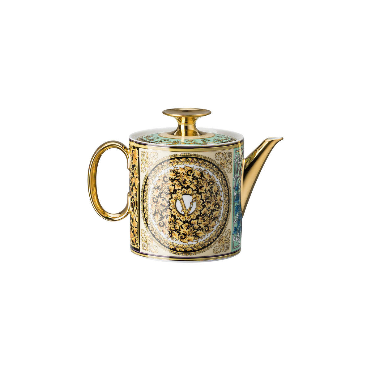 Versace Barocco Mosaic Tea Pot, view 2
