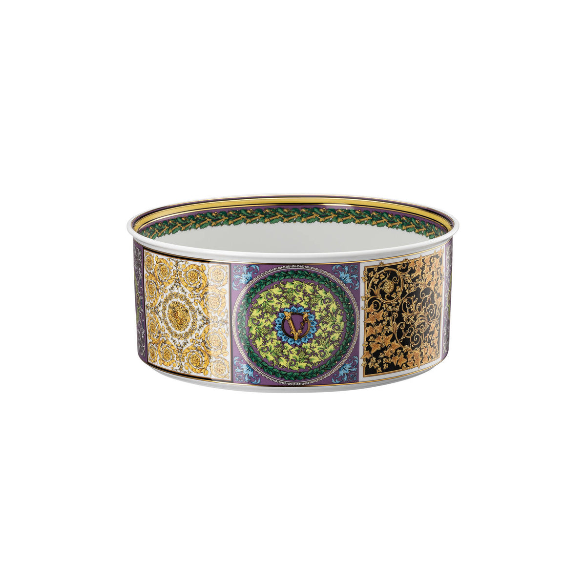 Versace Barocco Mosaic Vegetable Bowl, Open, 8 1/2 in