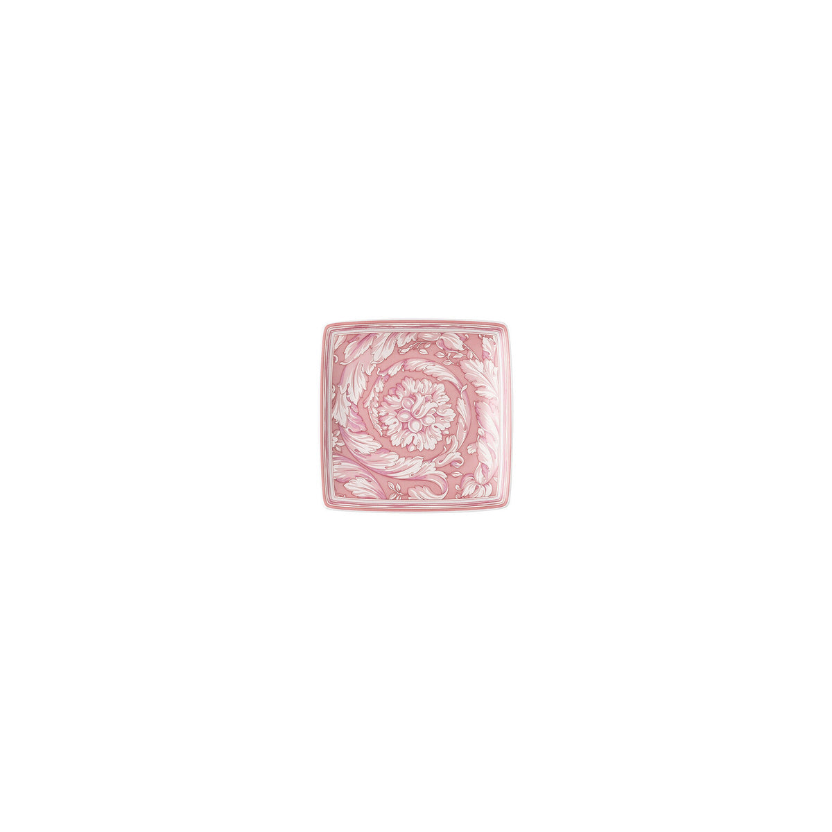 Versace Barocco Rose Small Low Bowl, 3 1/2 in